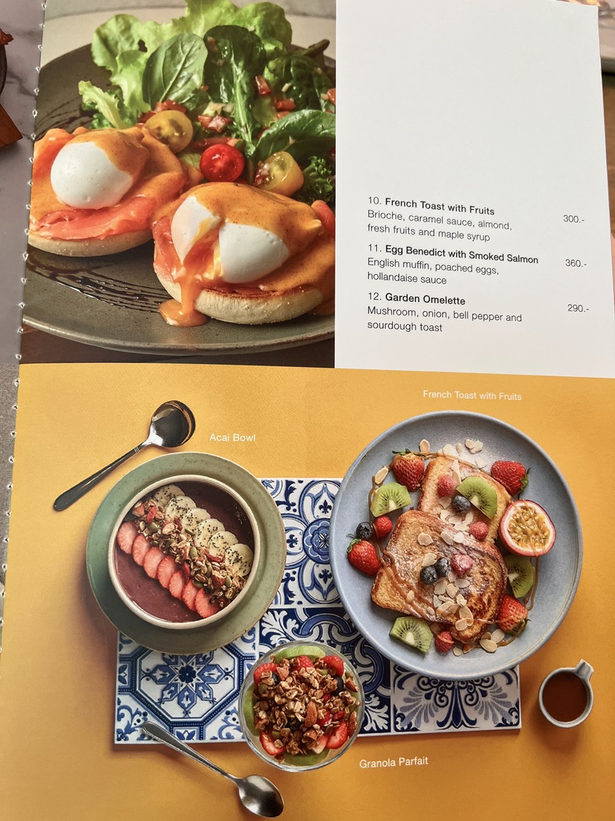 Buttercup menu 2