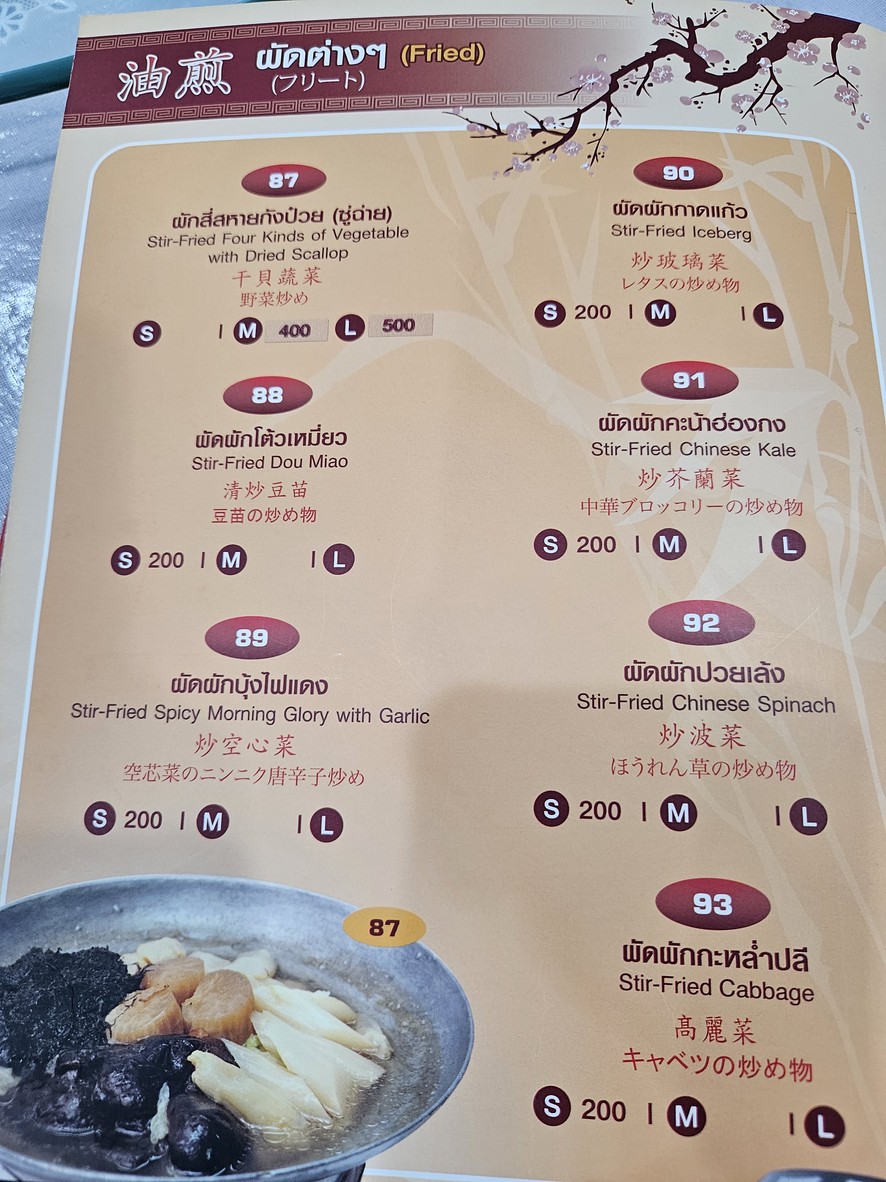 Tang Jai Yoo Restaurant menu 6
