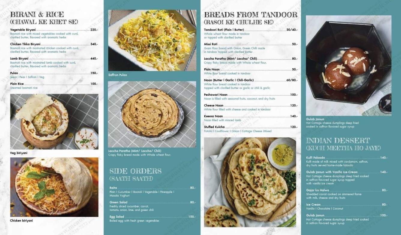 Bombay 2 Beirut (B2B) menu 5