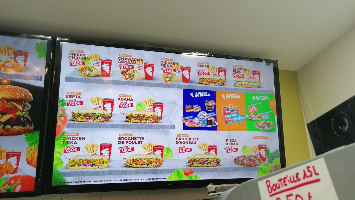 Maison Du Kebab menu 3