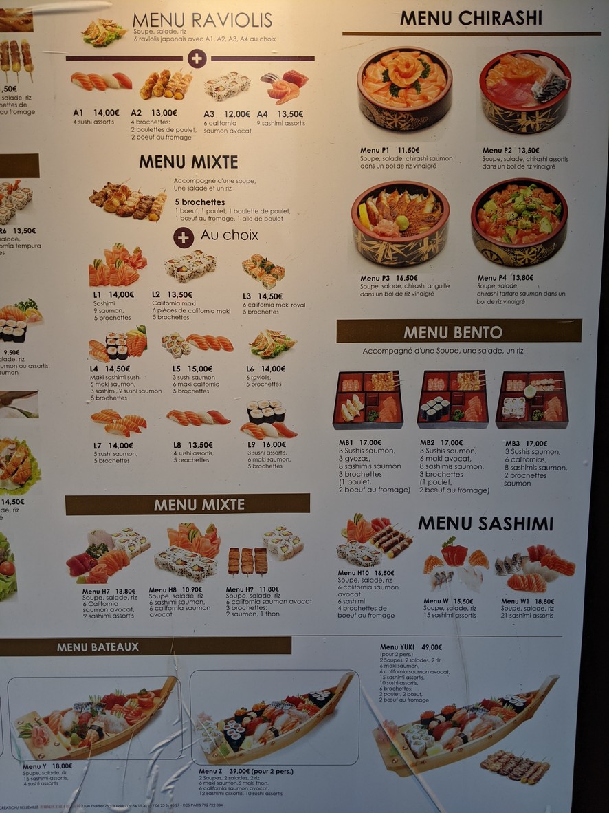 Yuki menu 2