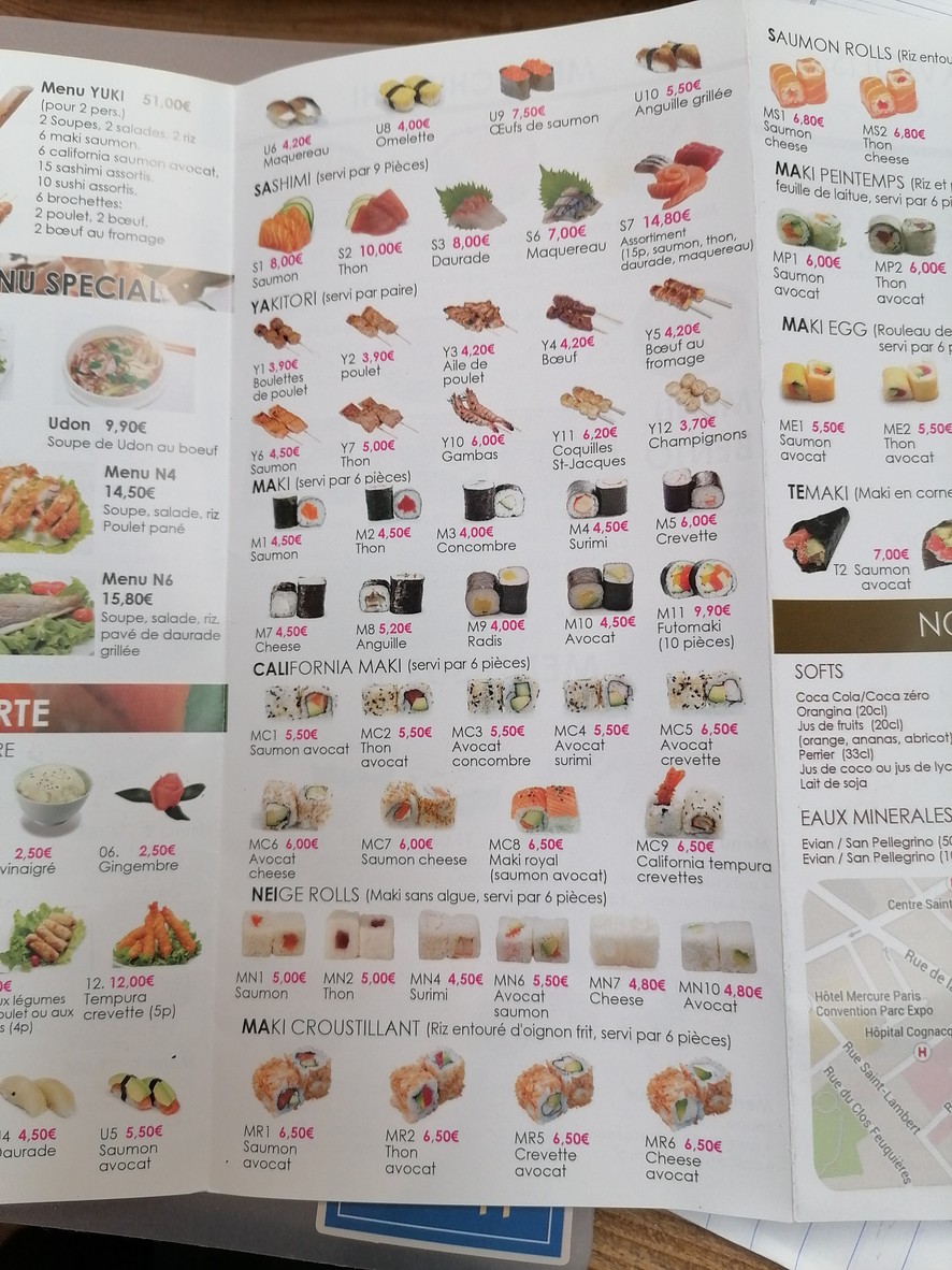 Yuki menu 3