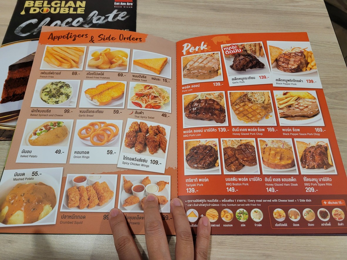 Eat Am Are 253 Asok Building menu 1
