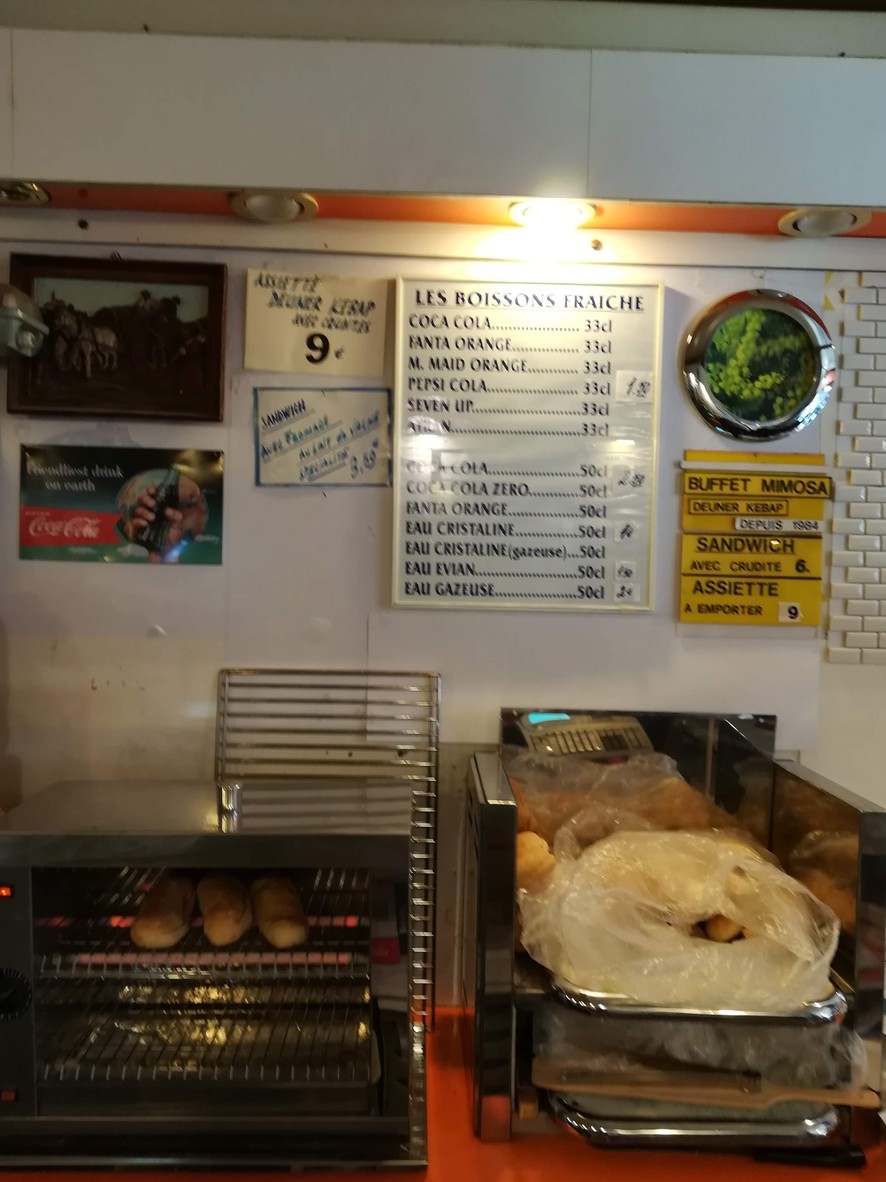 Buffet Mimosa menu 2