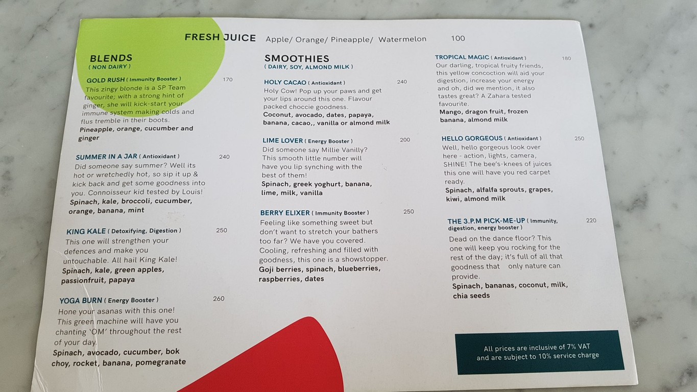 Sweet Poppy menu 4