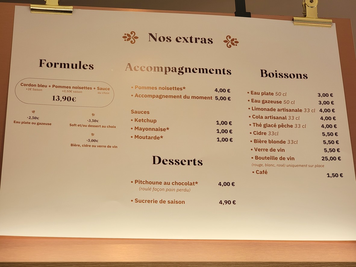 Amonē Levallois menu 3