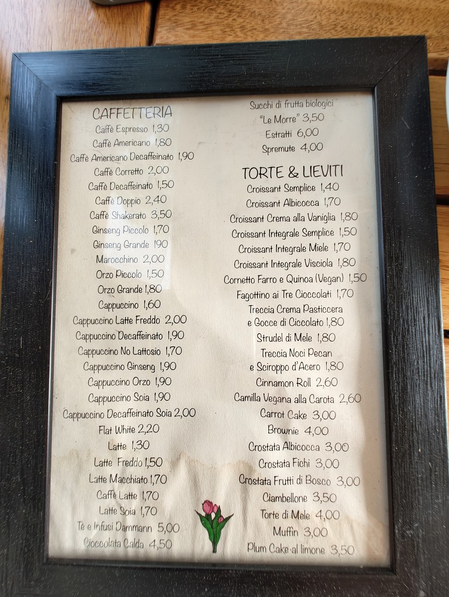 BIFFI menu 5