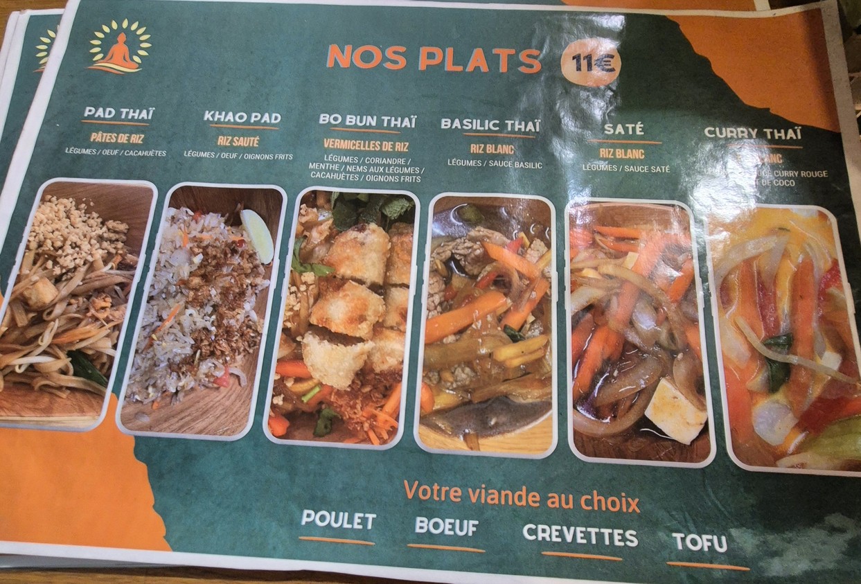 Thai Xpress St Maur menu 2