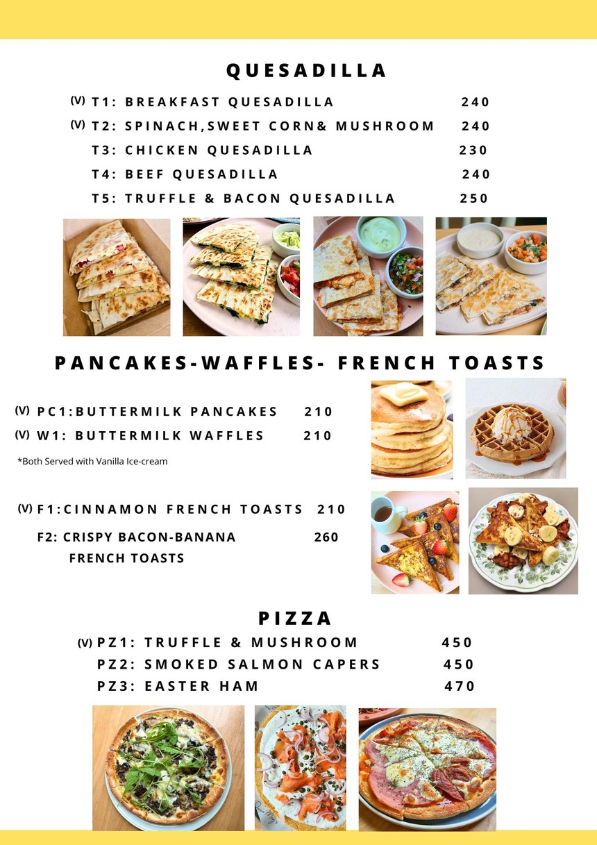 Daisie May's Home Cafe menu 2