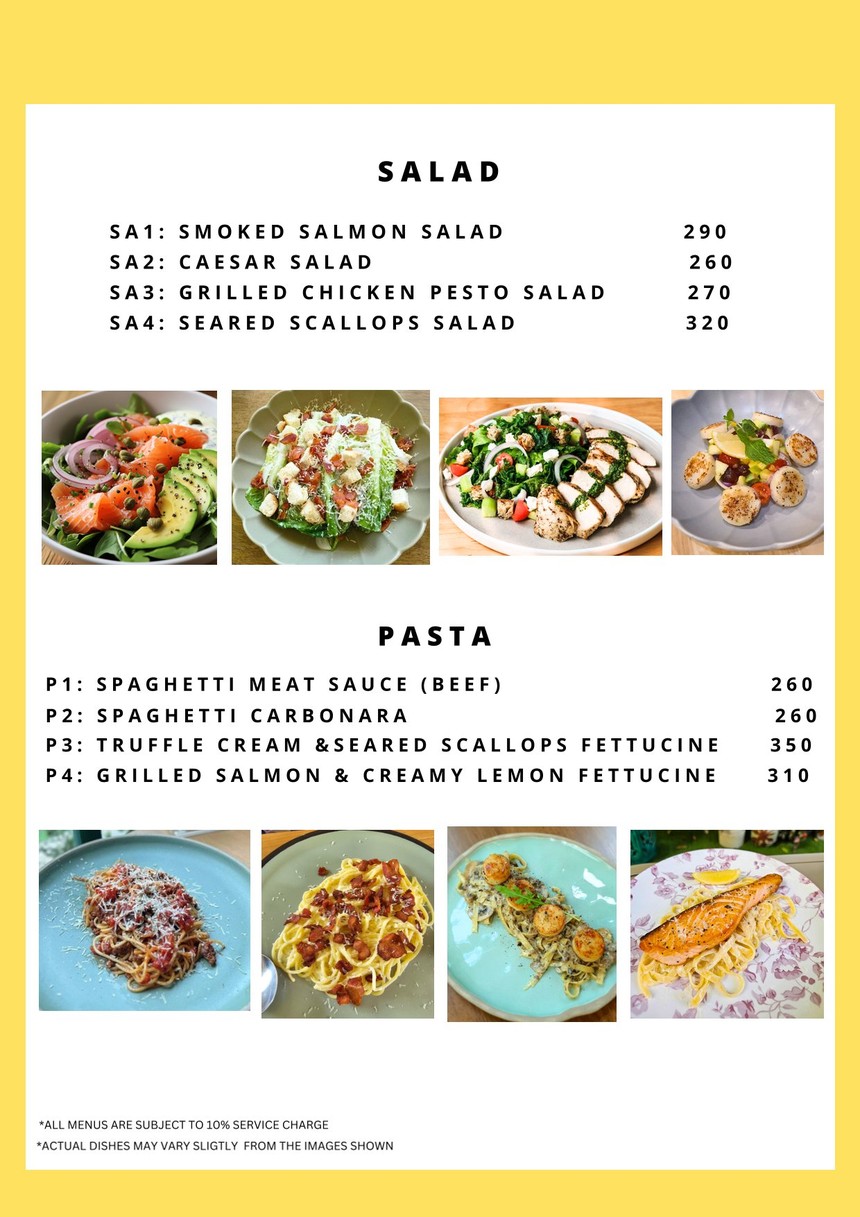 Daisie May's Home Cafe menu 3