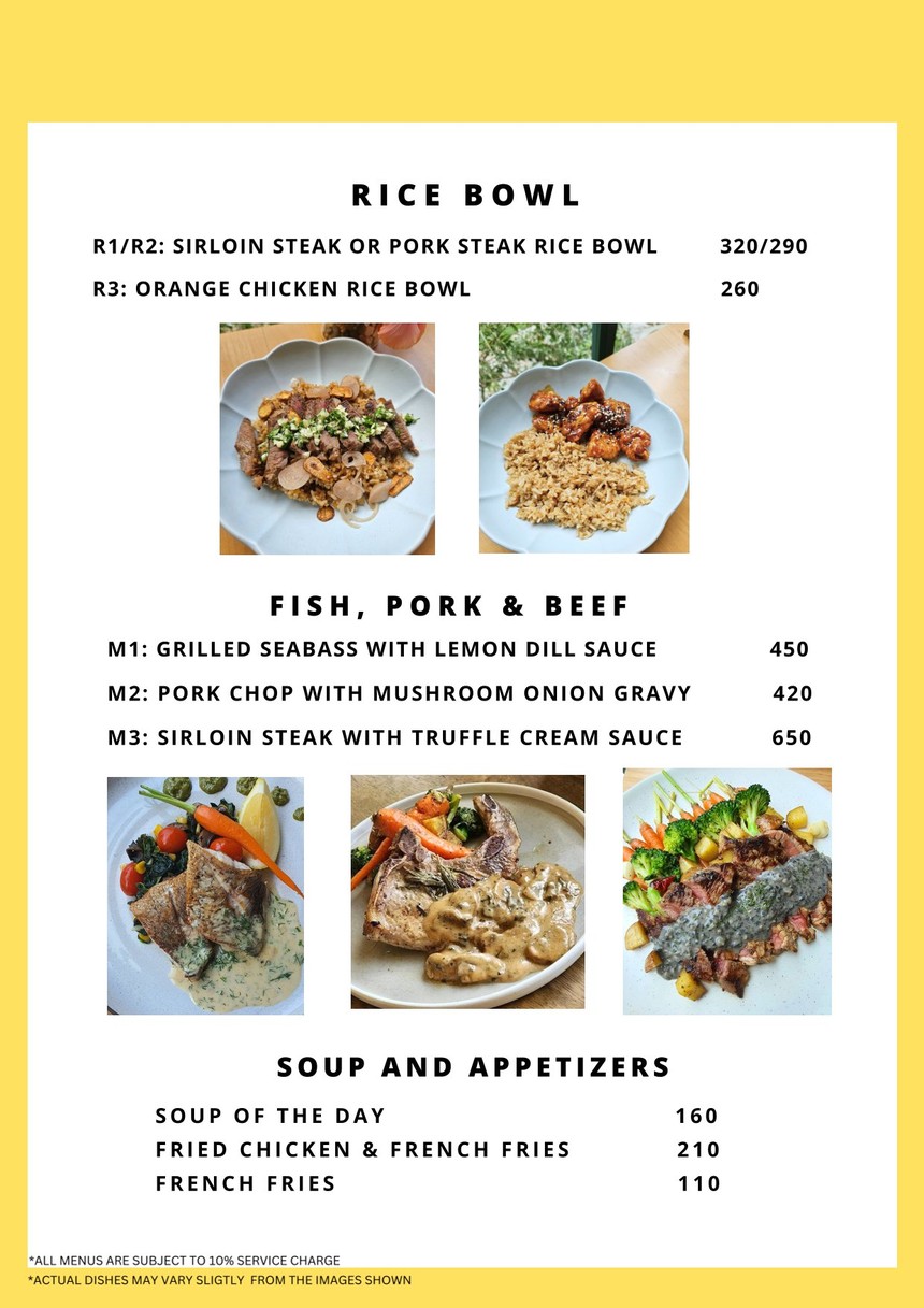 Daisie May's Home Cafe menu 4