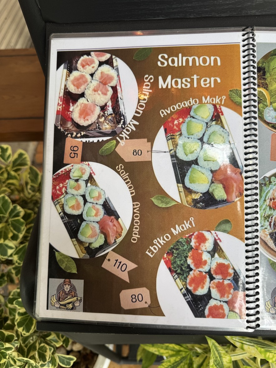 Salmon&Master 萨托恩 menu 2