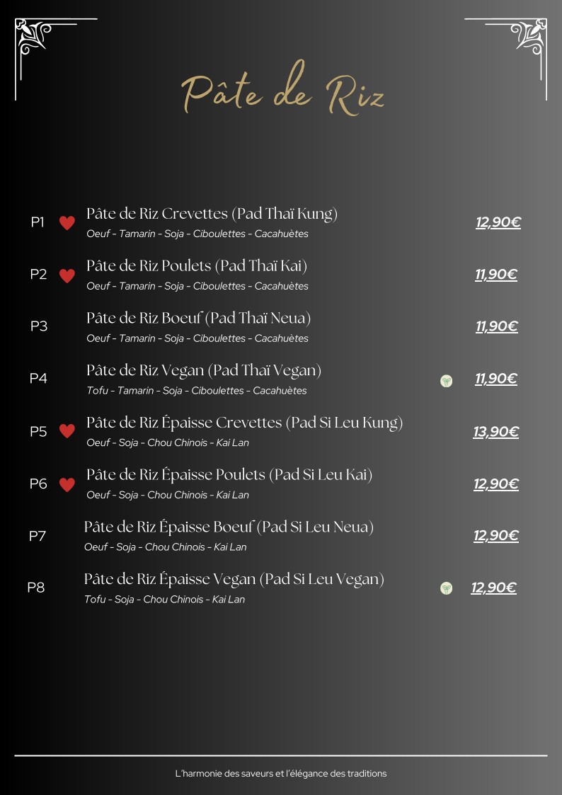Rajapreuk menu 4