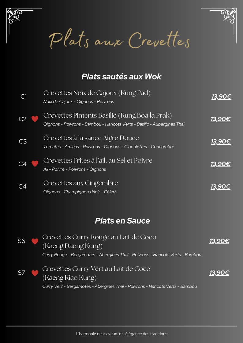 Rajapreuk menu 8