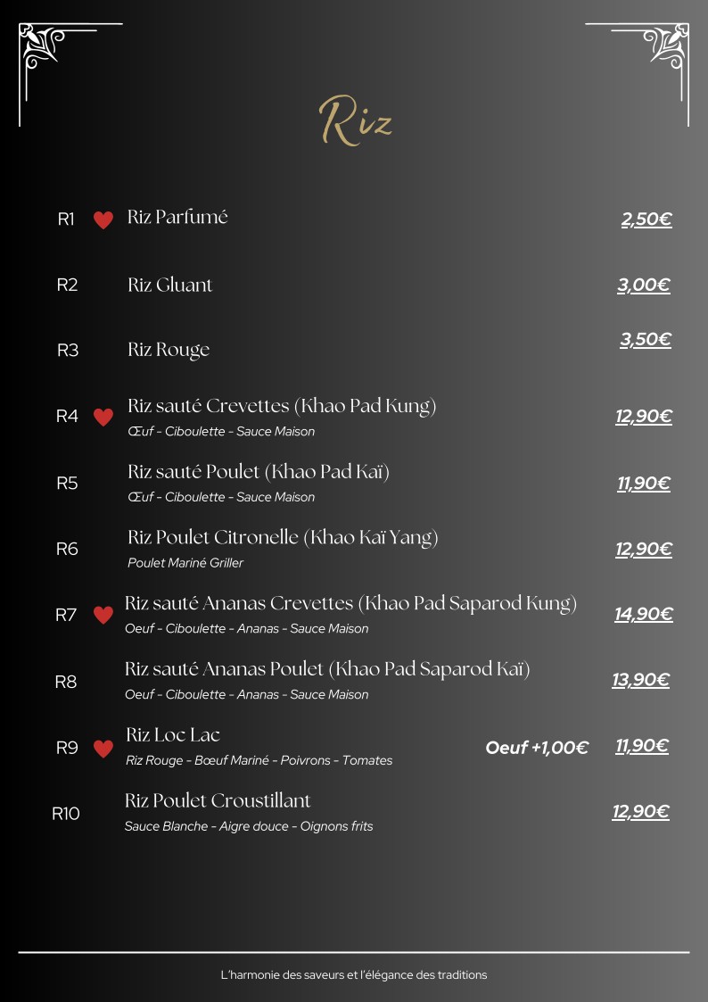 Rajapreuk menu 10