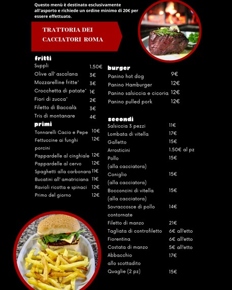 Trattoria Dei Cacciatori Roma