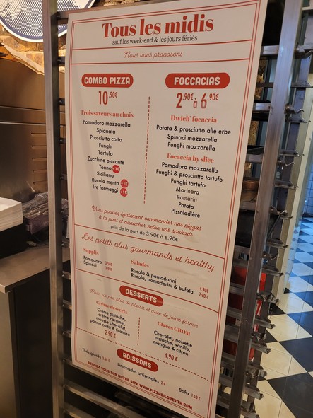 Pizza Di Loretta - Rodier