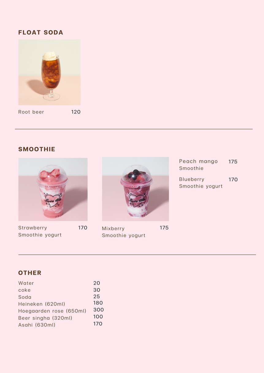 Loveme cafe and bar menu 4