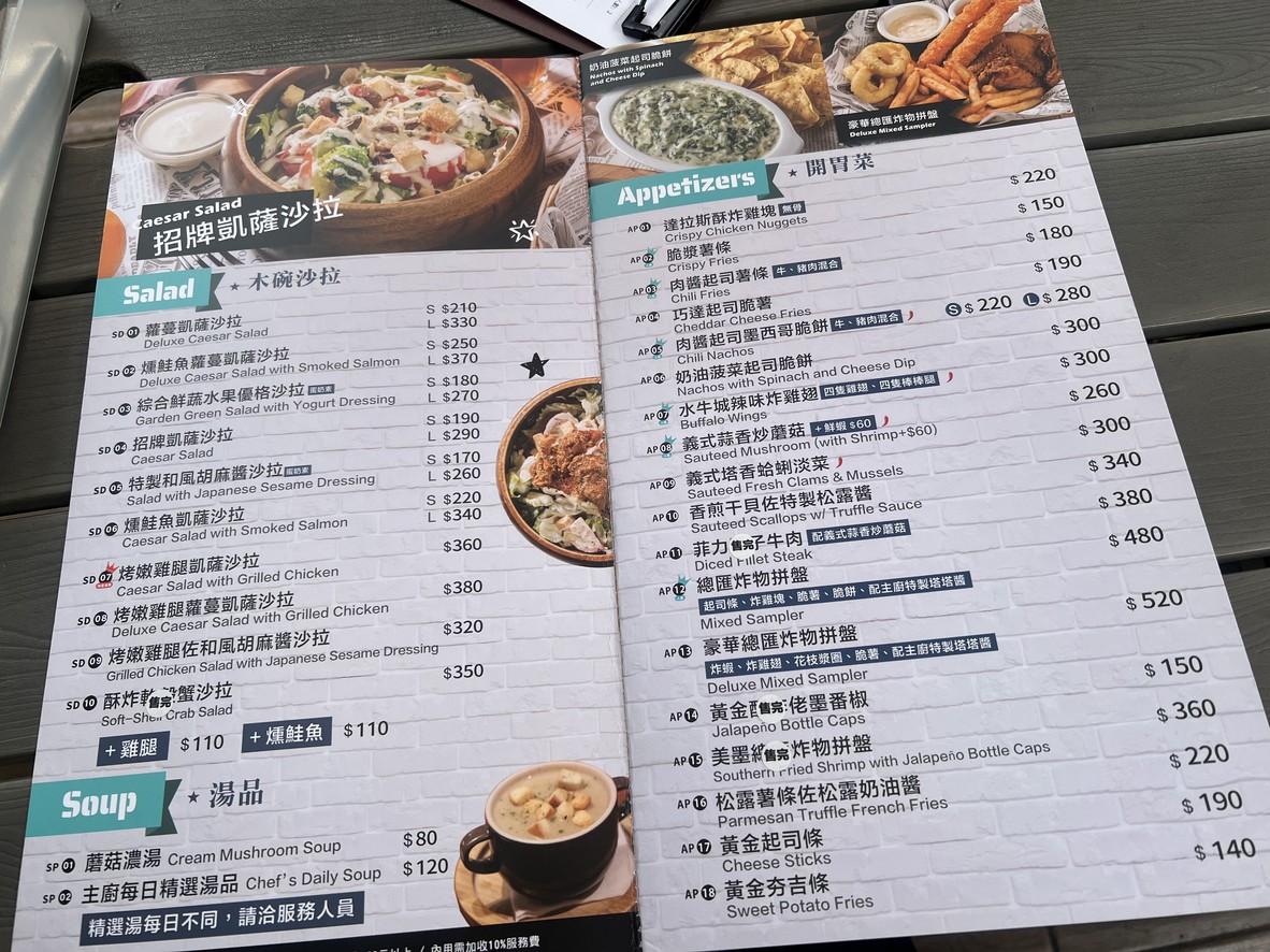 Triple Cafe menu 1