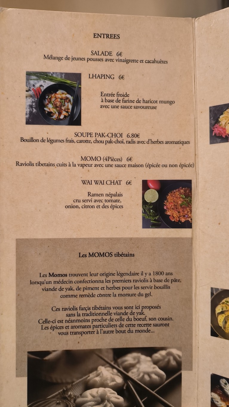 Little Yak menu 1