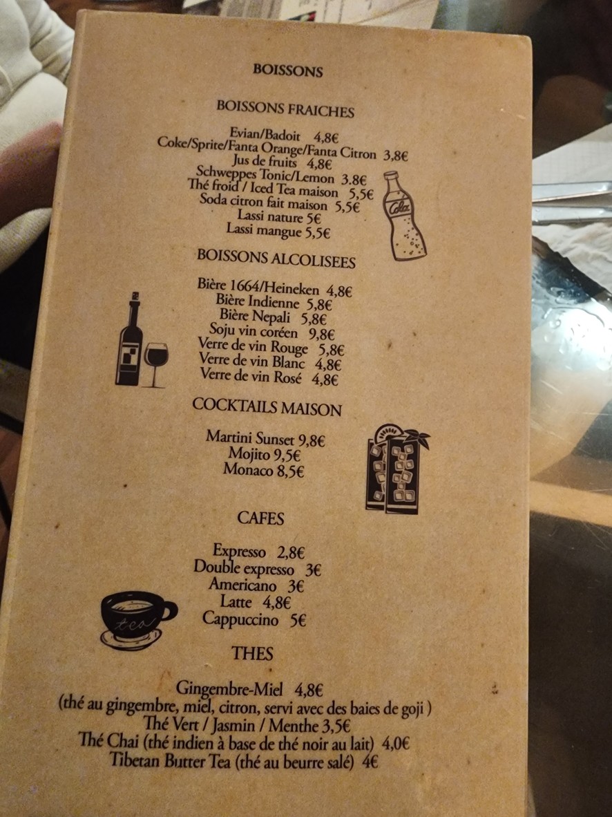 Little Yak menu 3