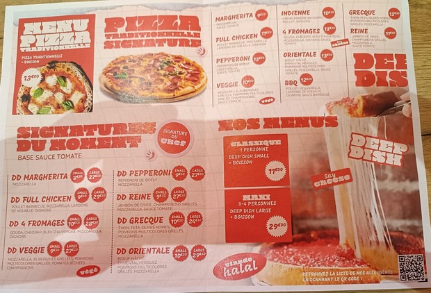 DeepDish Paris – Pizza Chicago Style