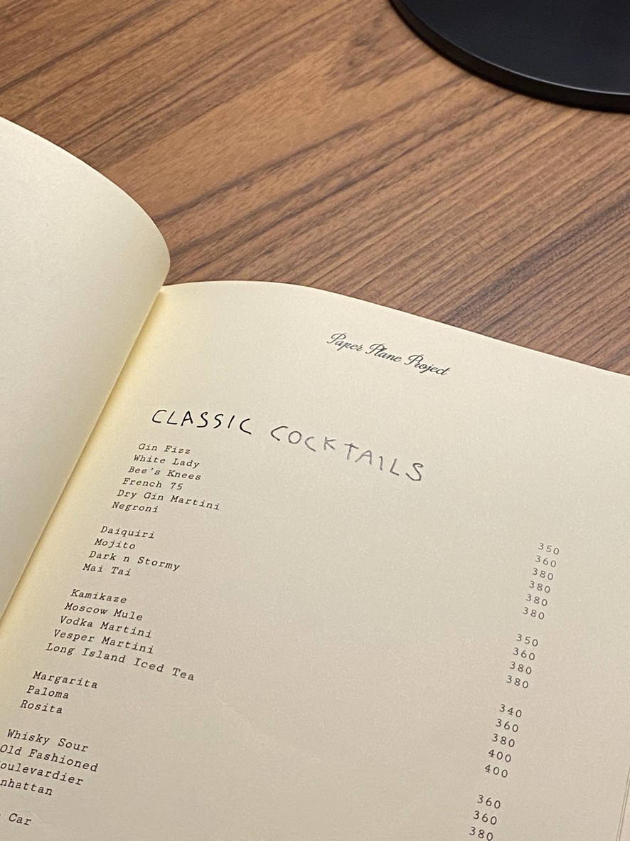 Paper Plane Project menu 5