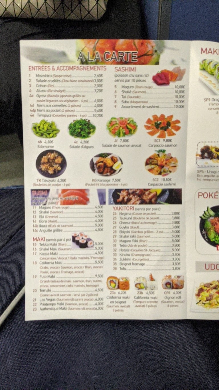 Shinotaku menu 1