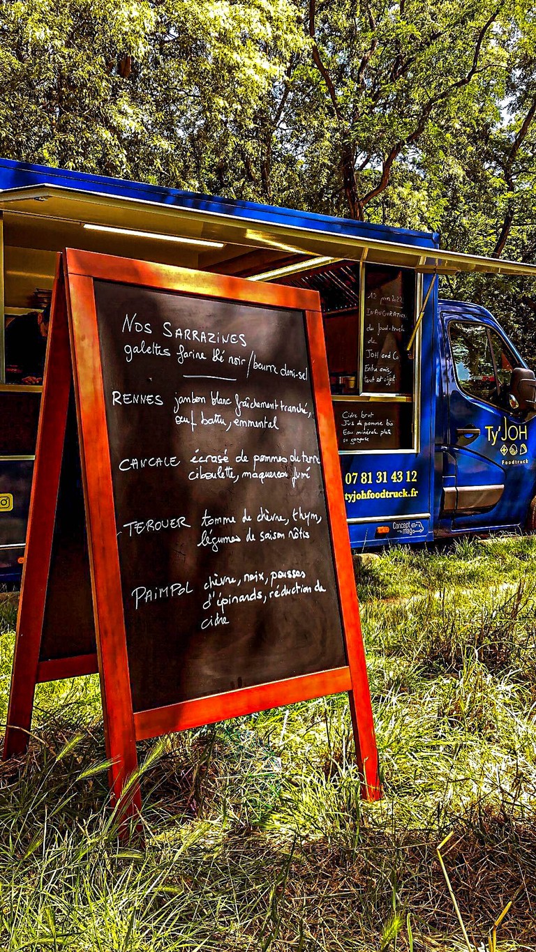 Ty'JOH Food truck menu 1
