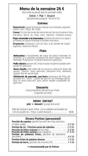 LatinoGourmand menu 4