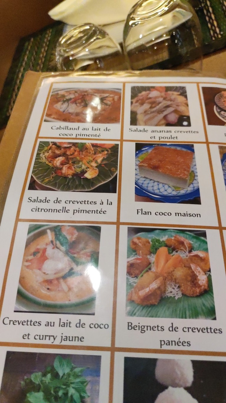 Restaurant Erawan depuis 1980 menu 4