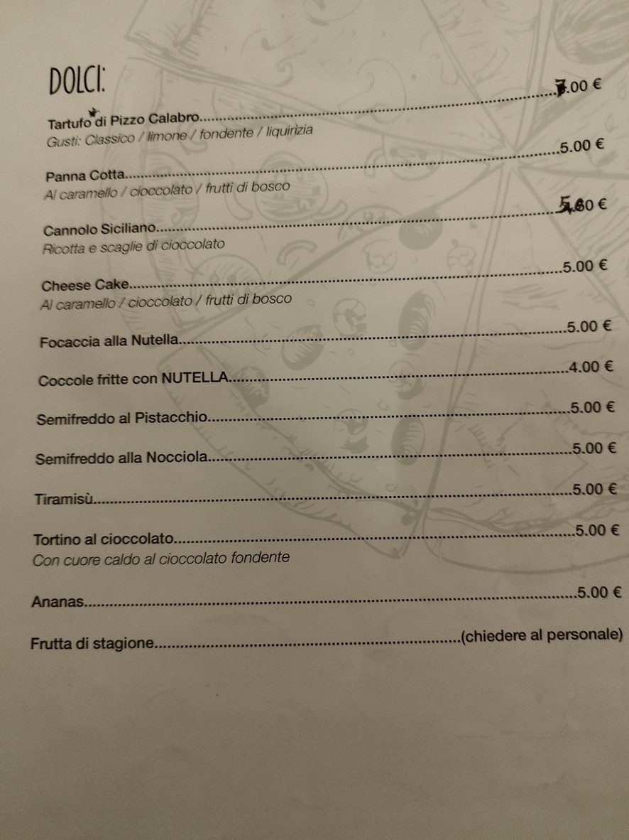Sanlollo - Pizza & Cucina menu 8