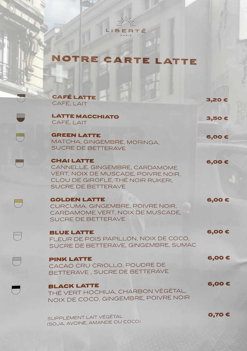 Liberté menu 2
