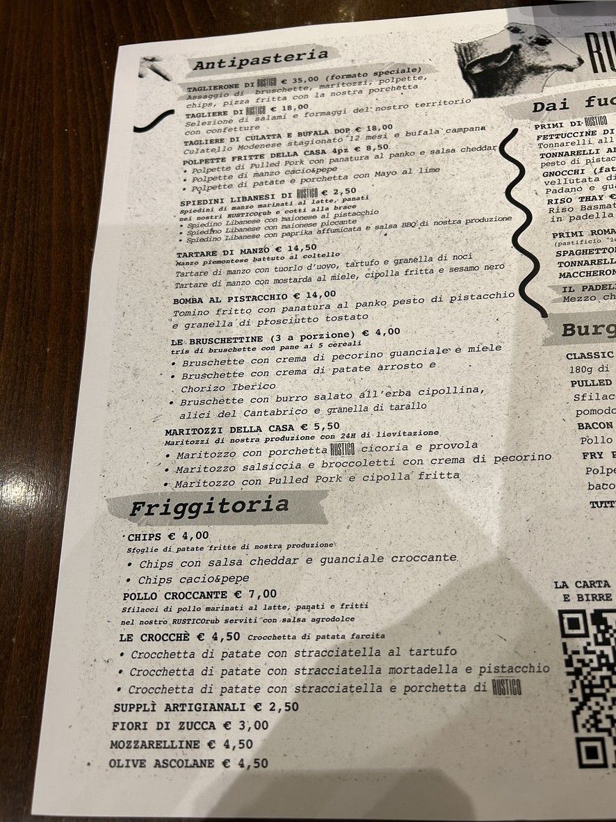 L'allegra Fattoria menu 1