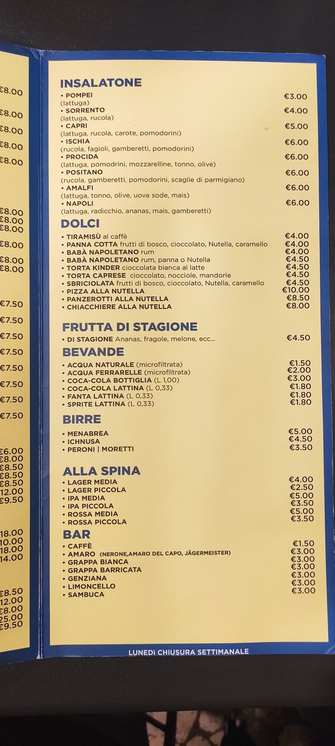 Pizzeria Da Marco menu 3