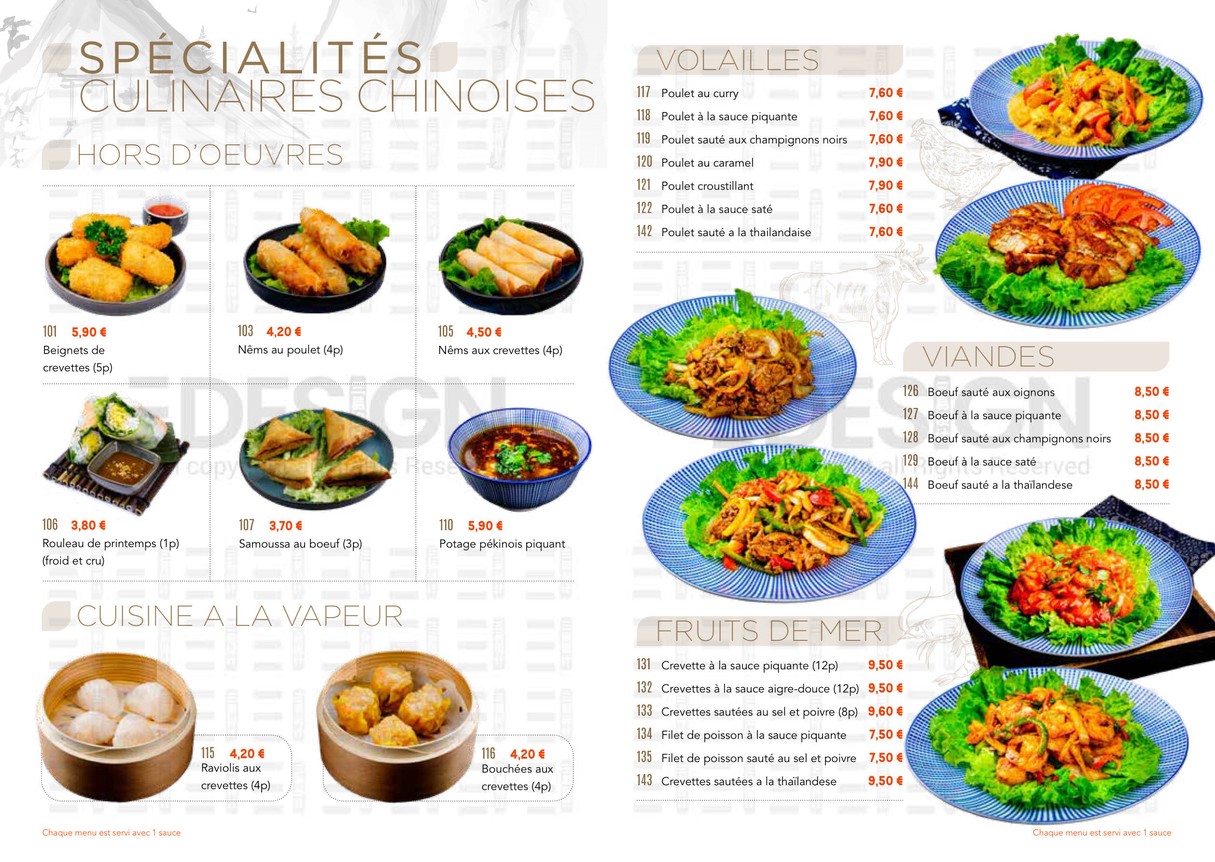 Sushi Yu menu 2
