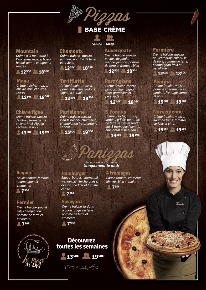 Woodiz pizza Paris 14 menu 3