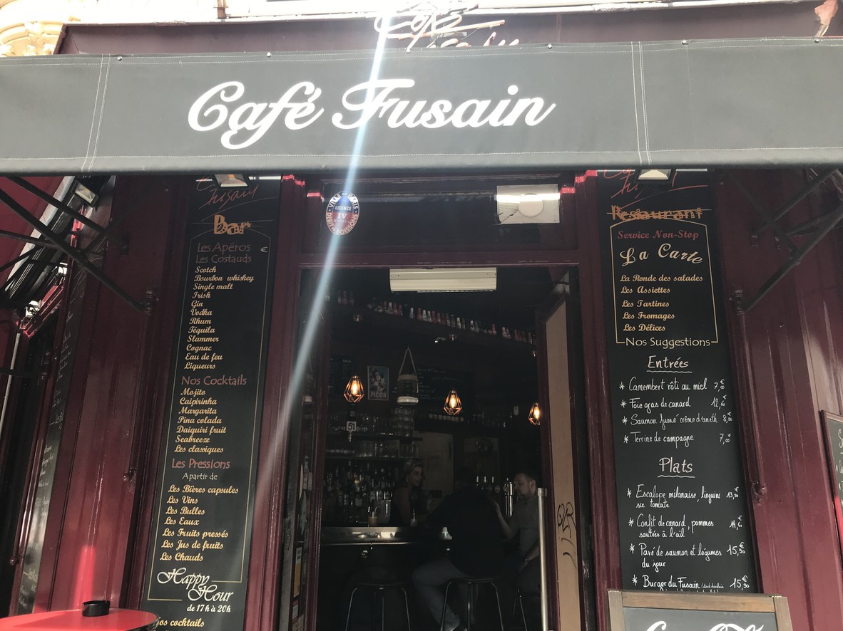 Café Fusain menu 3