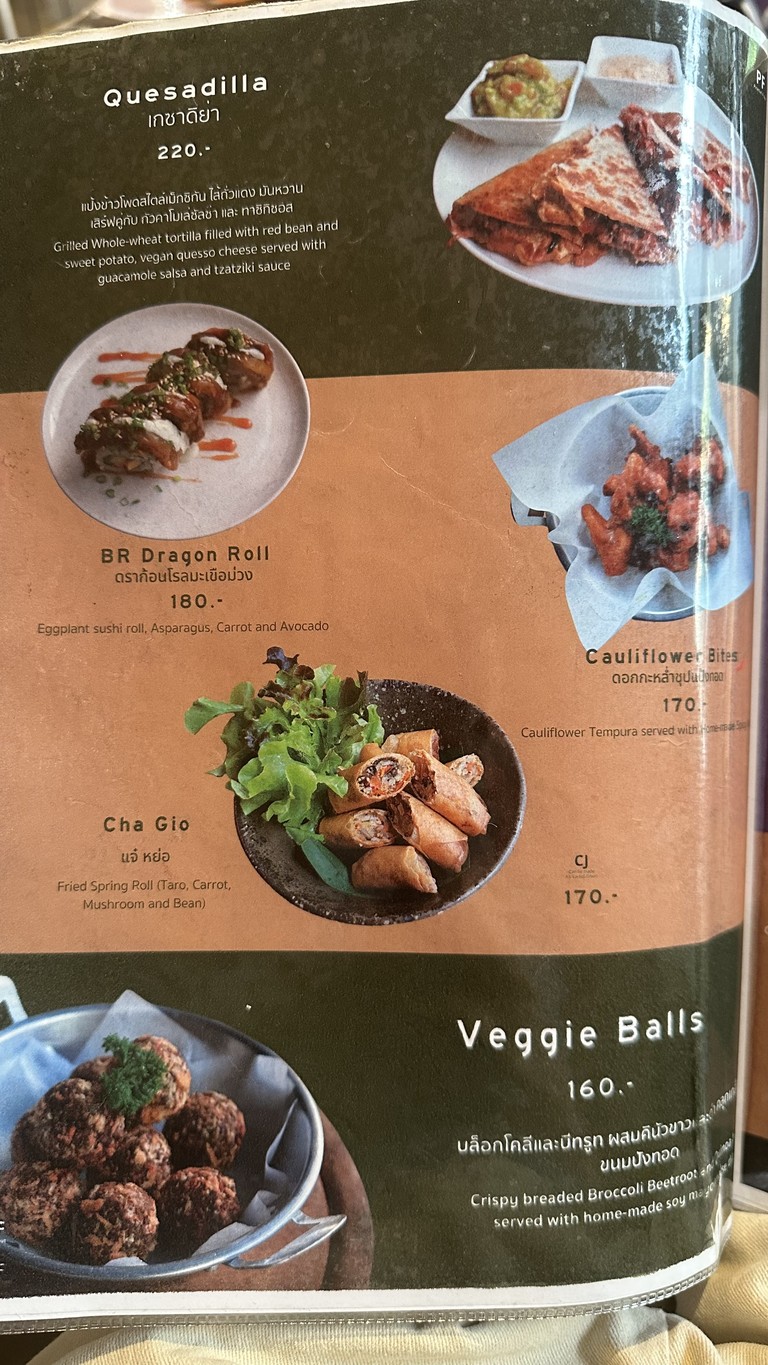 Broccoli Revolution Sukhumvit 49 menu 1