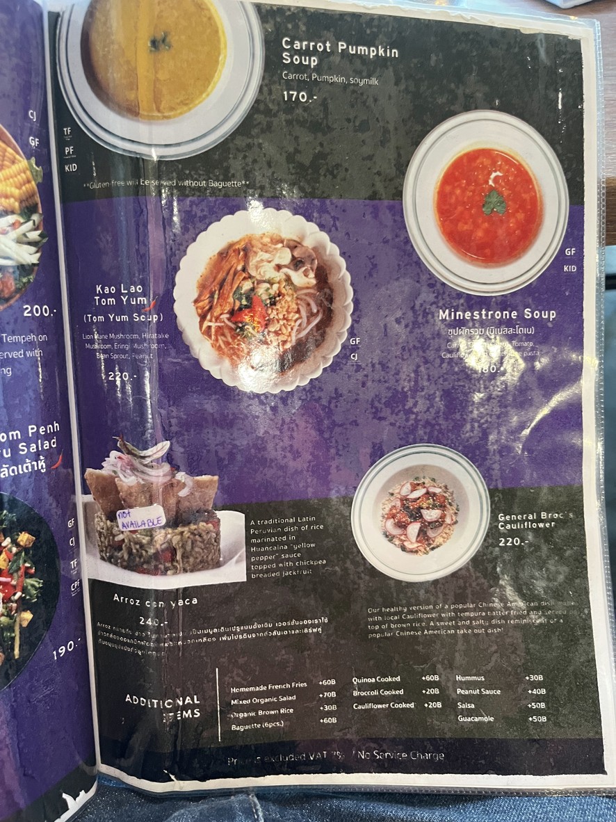 Broccoli Revolution Sukhumvit 49 menu 4