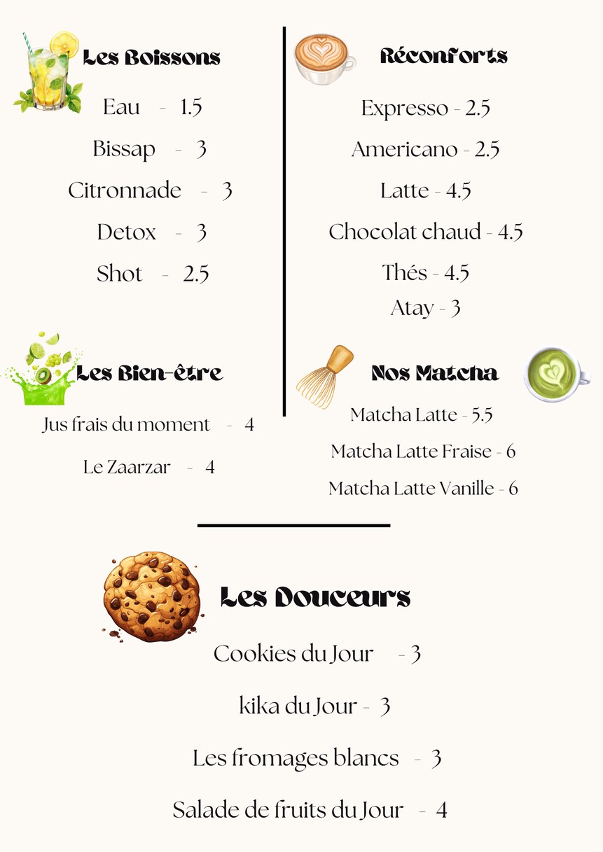 GOOD ROCK menu 2