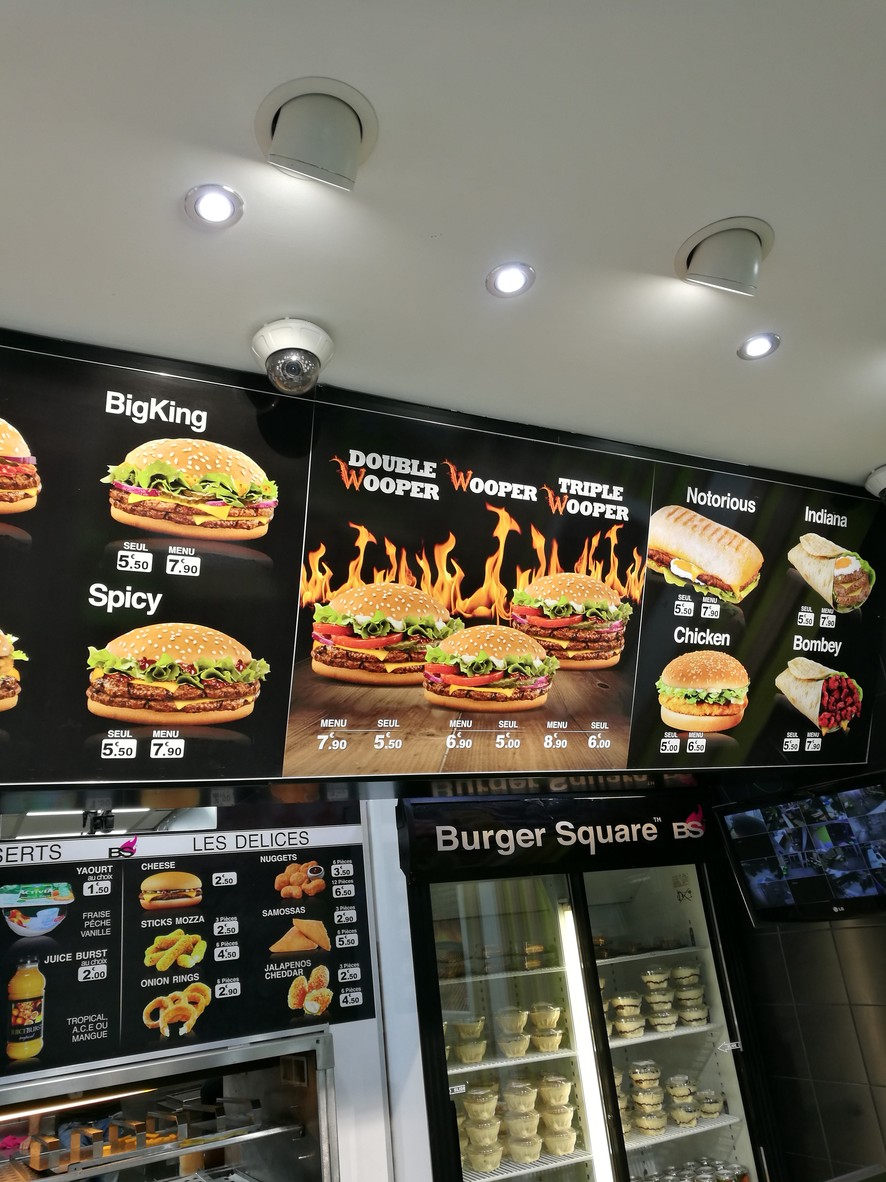 Burger Square menu 2