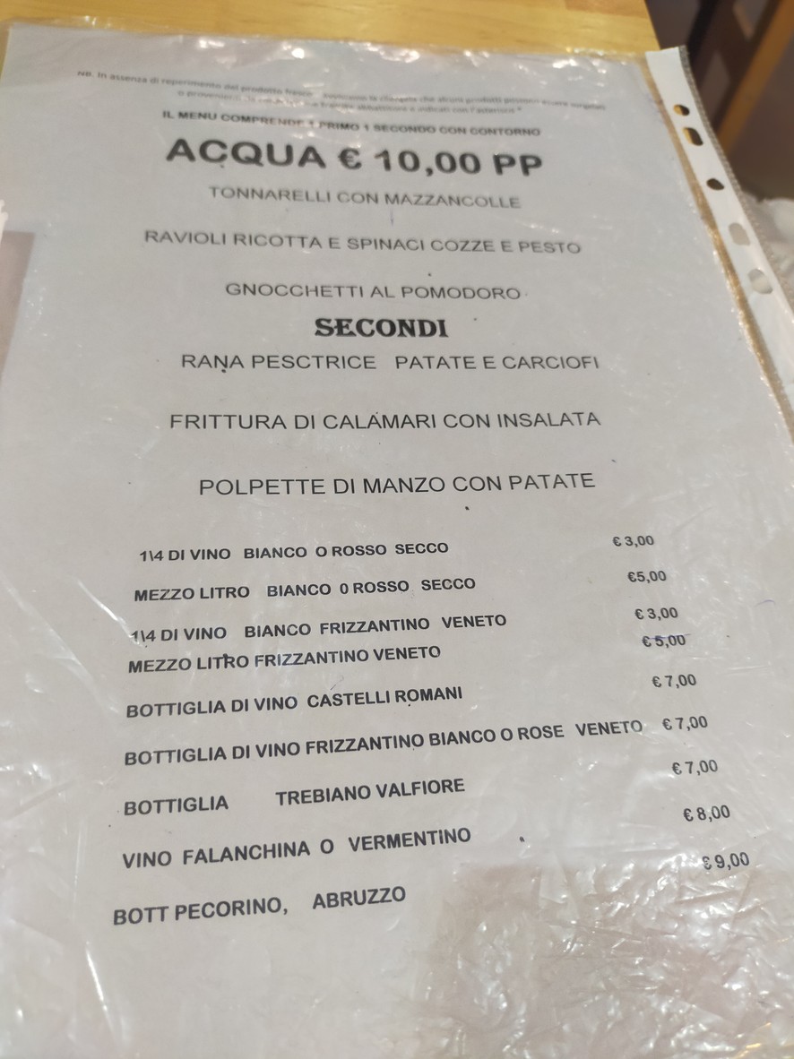 Osteria terra mare 51 menu 4