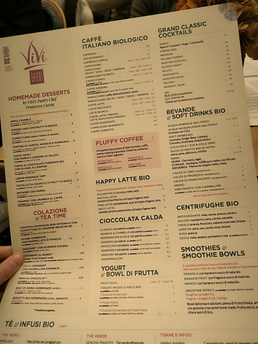 ViVi - Piazza Venezia menu 2