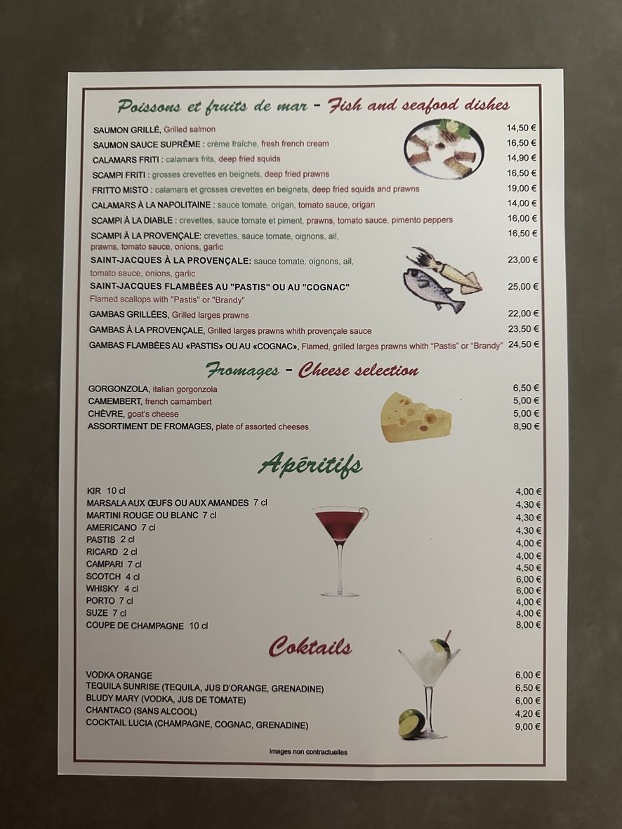 Pizzeria Da Lucia menu 4