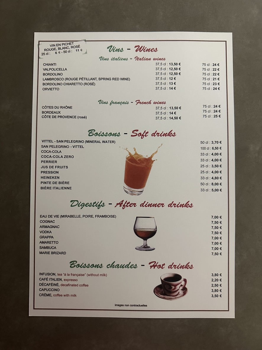 Pizzeria Da Lucia menu 6