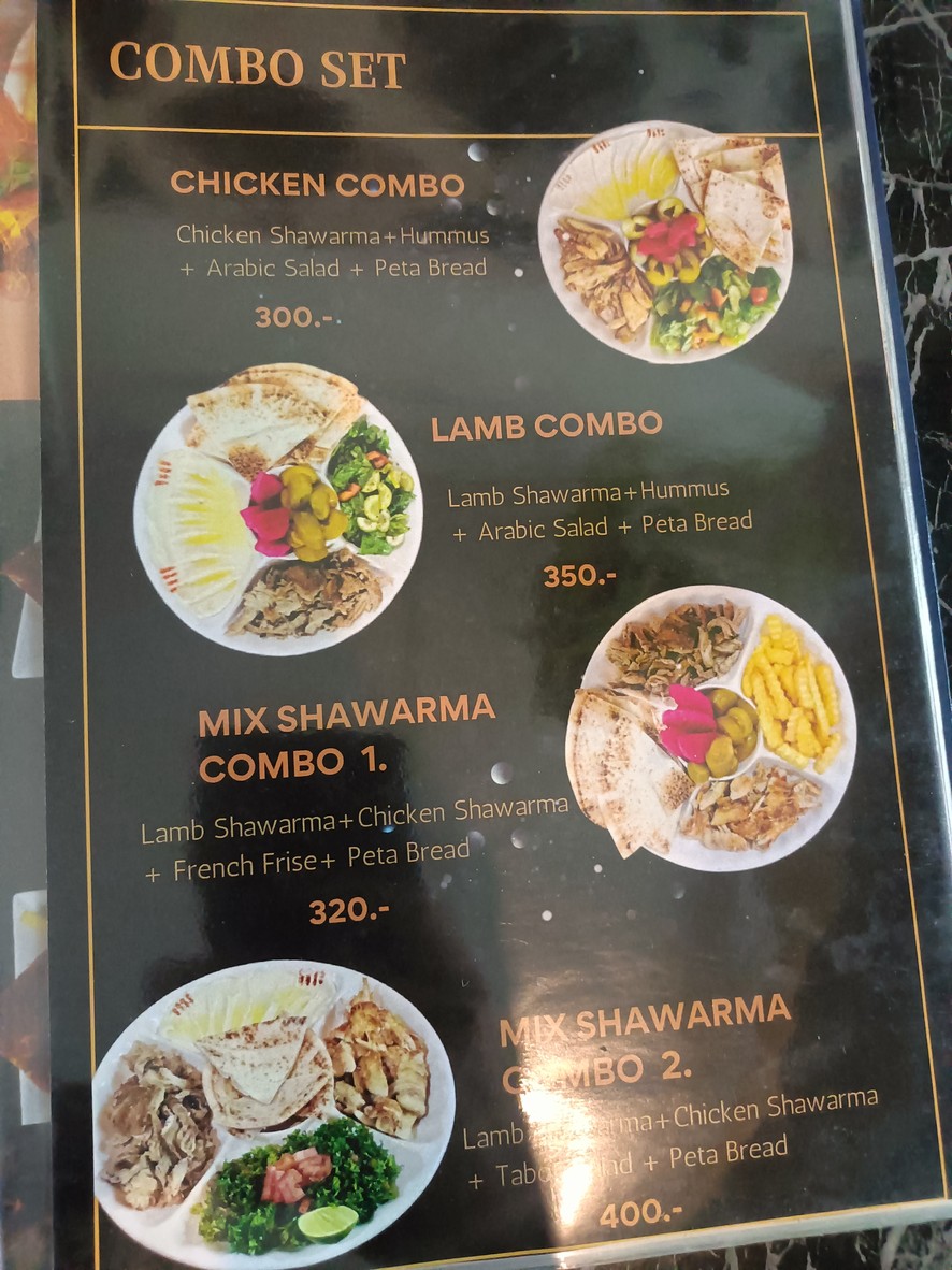 Royal Hummus menu 2