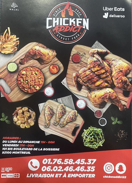 Chicken Addict ( certifié Achahada)