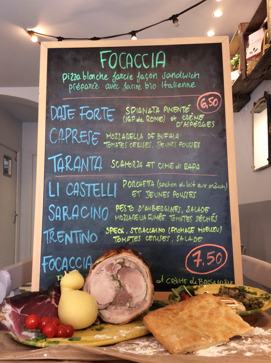 La Fraschetta menu 2