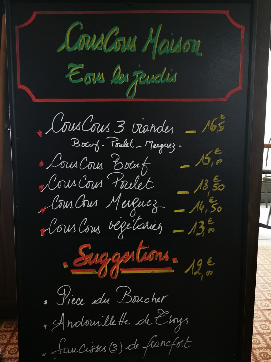 Le Petít Café menu 2